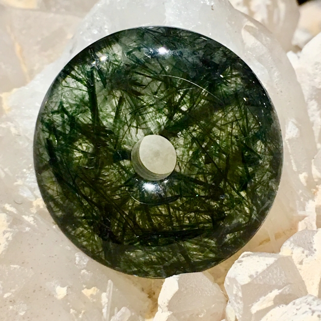 綠髮晶 Green Rutilated Quartz 2